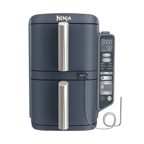 Ninja Double Stack XL 2-laags Airfryer met Smart Cook-systeem, 9,5 L, Cyber Space